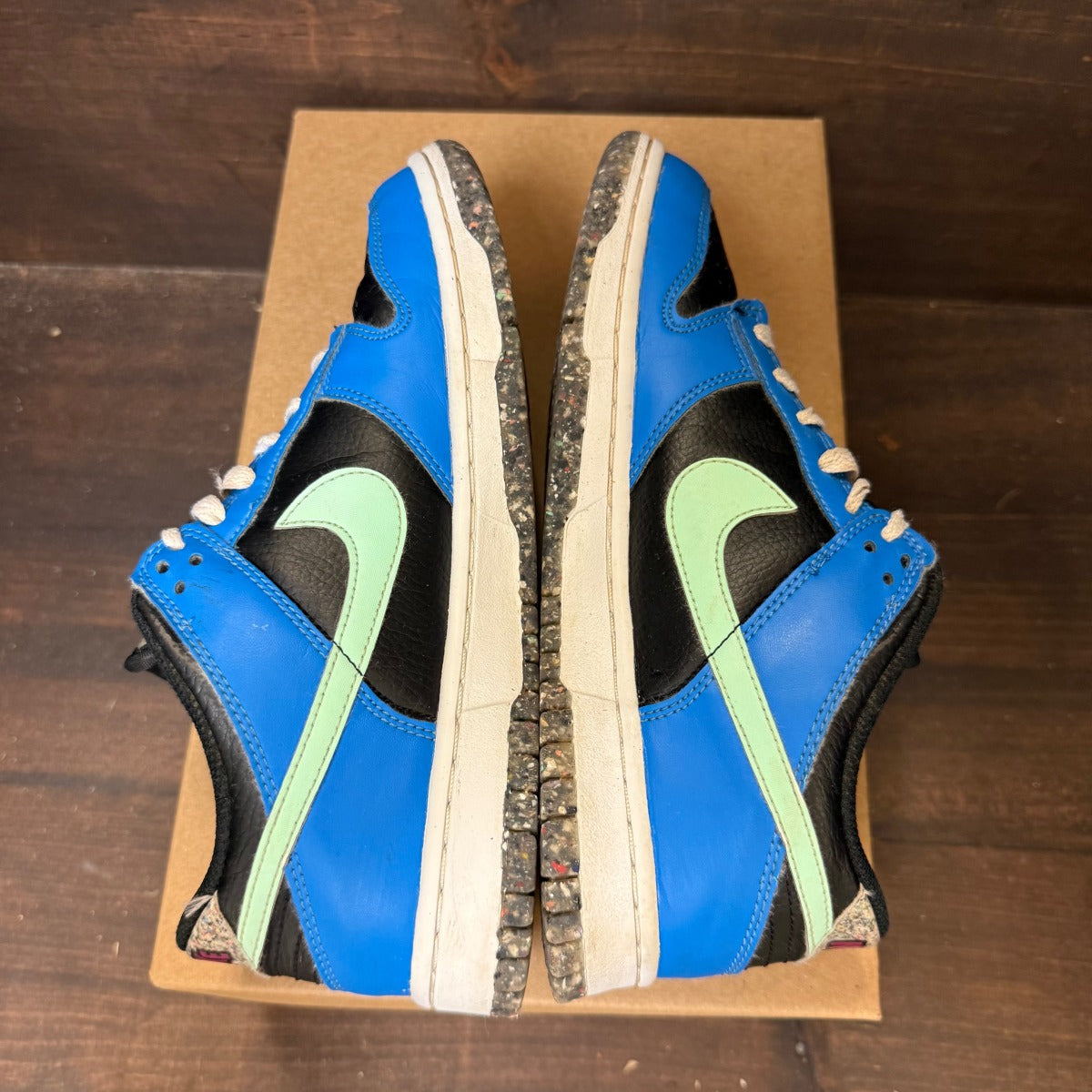Nike Dunk Low Crater Blue Black (GS) Size 6.5Y (Pre-Owned) - Image 5