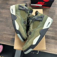 Craft Olive Jordan 4 Retro (USED, No Box)