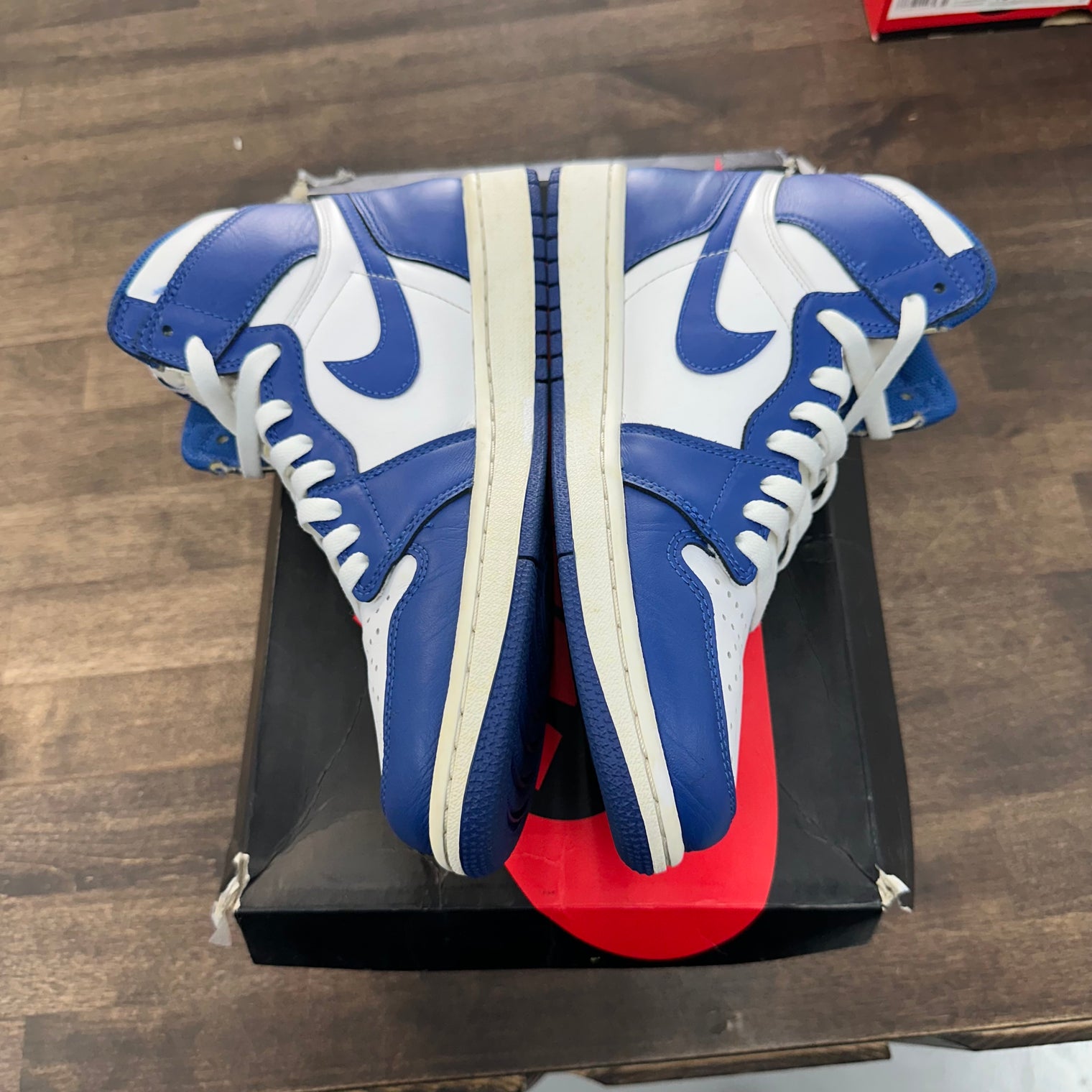 Storm Blue Jordan 1 High (USED,No Box)