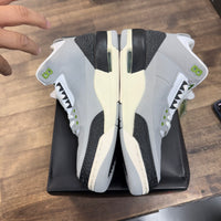 Chlorophyll Jordan 3 Retro (Lightly Worn)