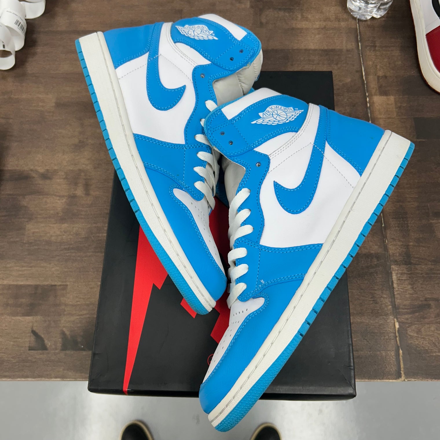 UNC Jordan 1 High (2015) (USED, Replacement Box)