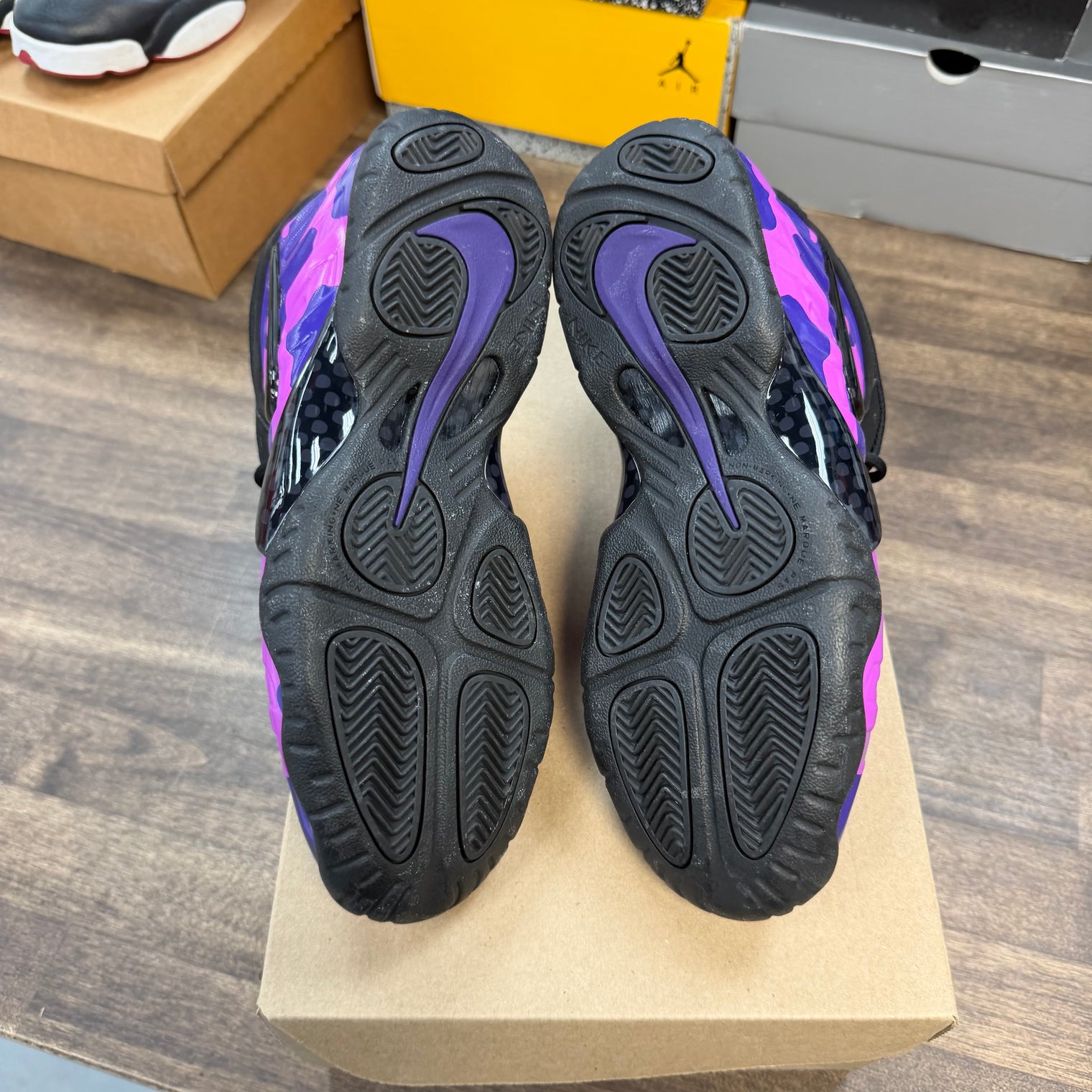 Purple Camo Foamposite One (Lightly Worn, No Box)