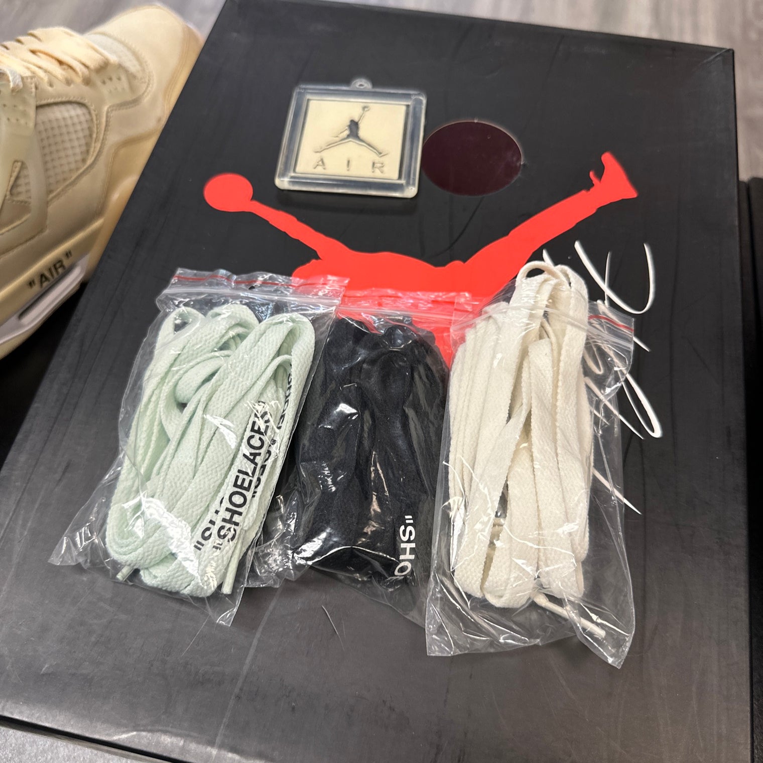 Off-White Jordan 4 Sail (USED)