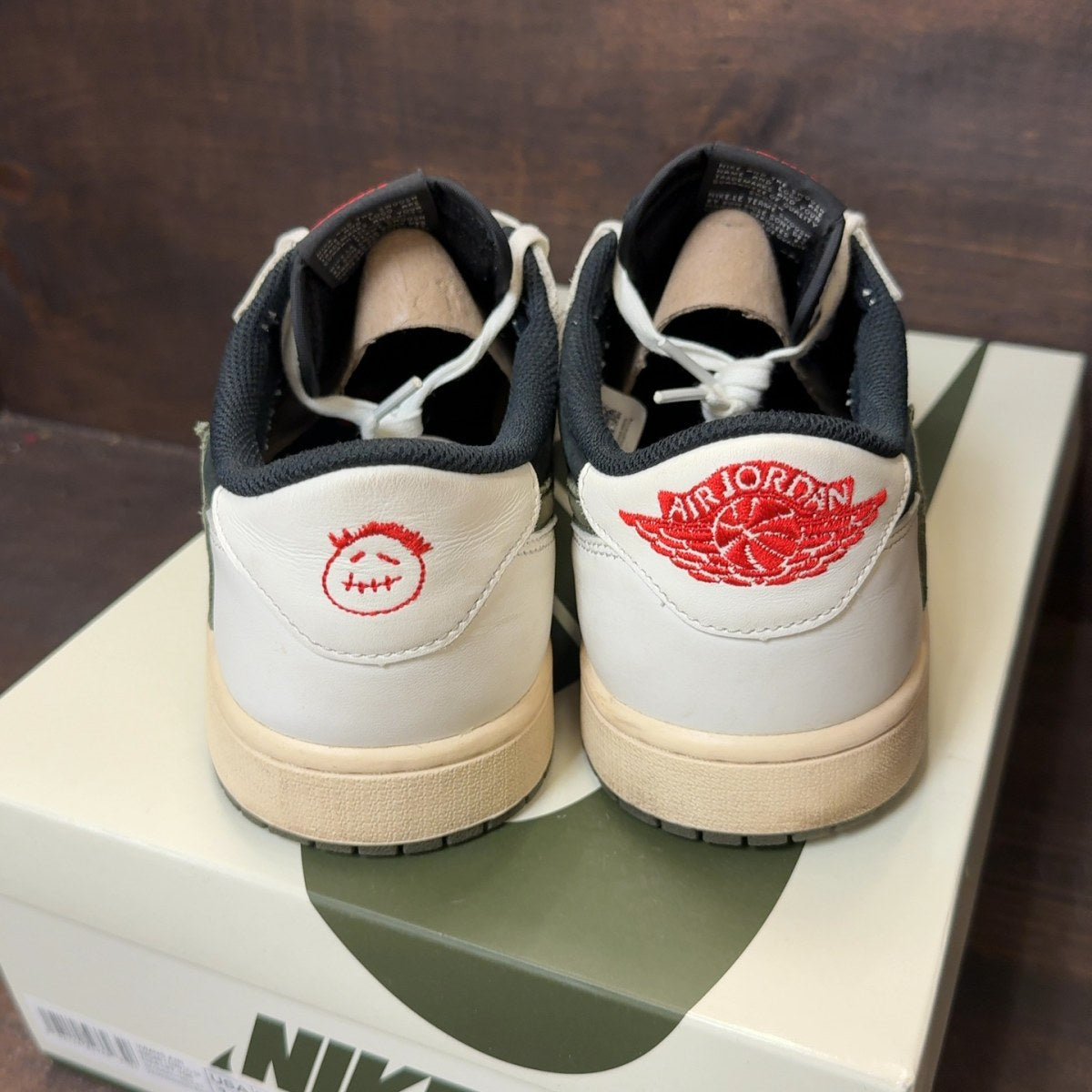 Jordan 1 Retro Low OG SP Travis Scott Olive (Women's) Size 13W (Pre-Owned)