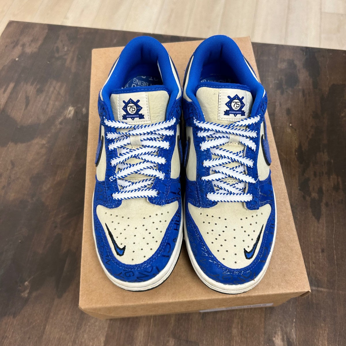 Nike Dunk Low Jackie Robinson (GS) Size 6Y (Pre-Owned) - Image 2