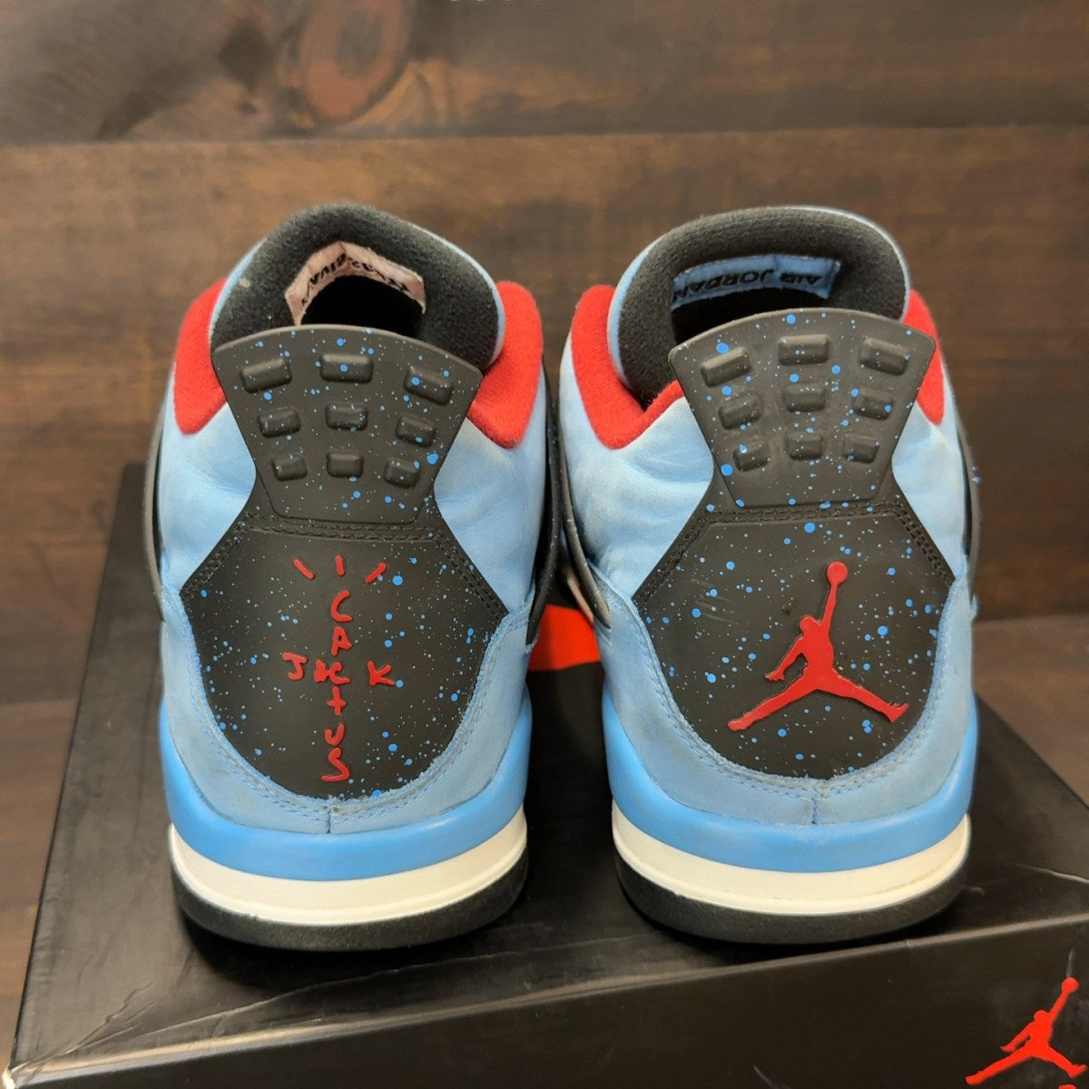 Jordan 4 Retro Travis Scott Cactus Jack Size 13 (Pre-Owned)