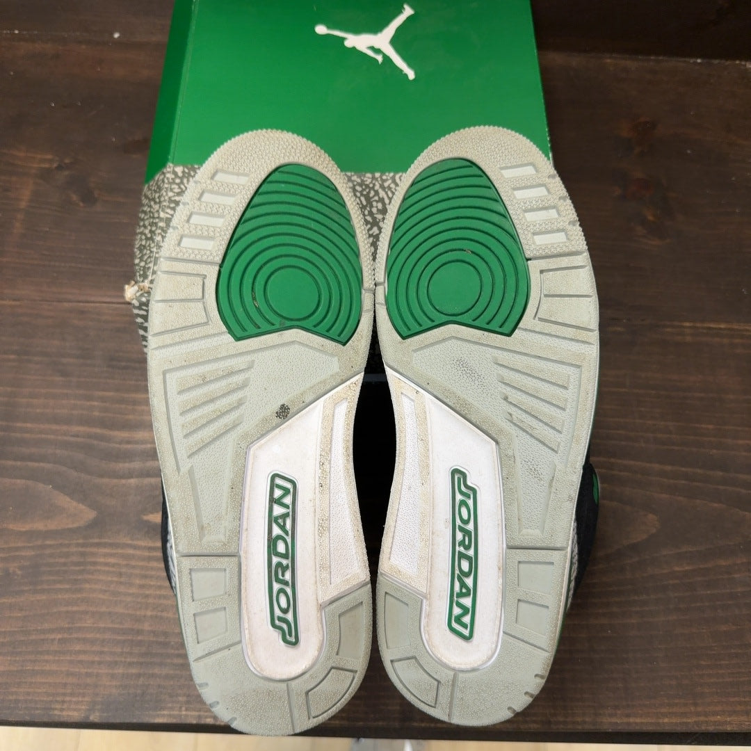 Jordan 3 Retro Pine Green Size 9.5 (Pre-Owned) - Image 7