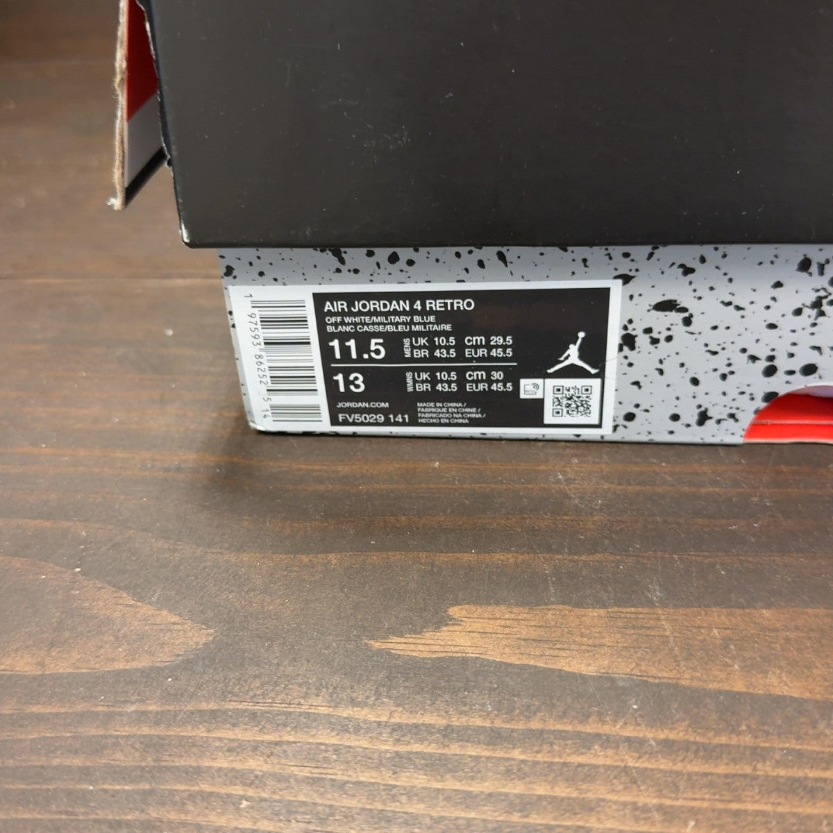Jordan 4 Retro Military Blue (2024) - Image 7