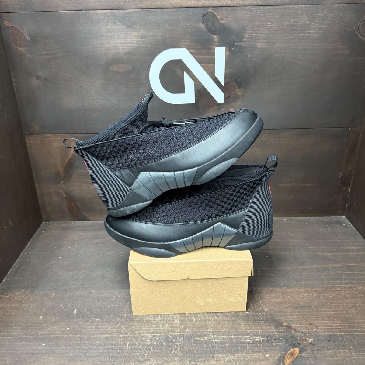 Jordan 15 Retro Stealth (2017) Size 14 - front