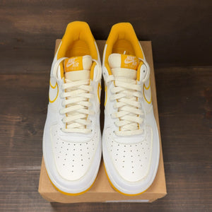 Nike Air Force 1 Low White Yellow Ochre Size 10.5 - Image 3