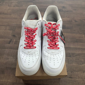 Nike Air Force 1 Low Supreme White Size 12 (Pre-Owned) - Image 2