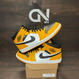 Jordan 1 Mid Taxi Size 15 (Pre-Owned) - Image 1