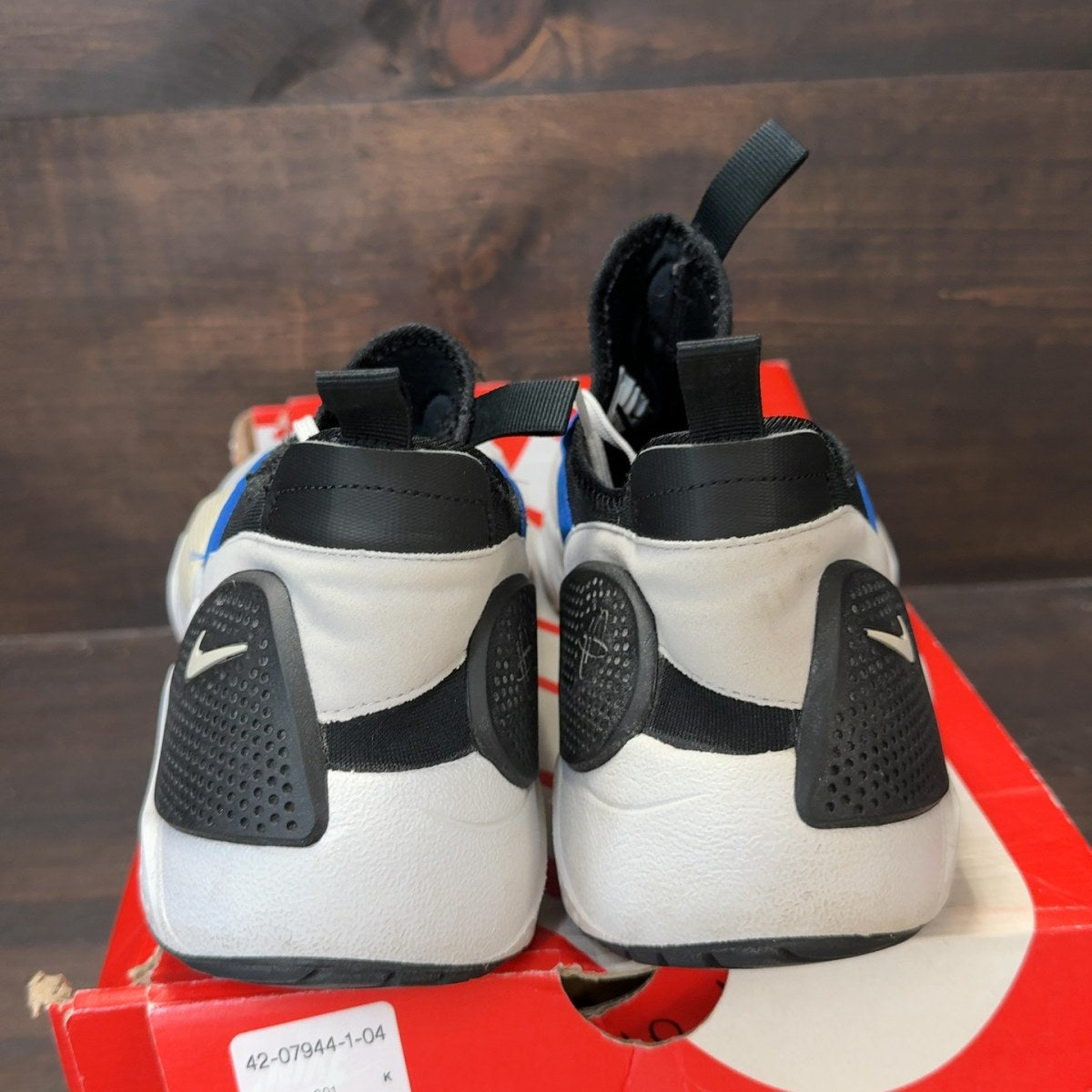 Nike Huarache Edge Txt Black Game Royal University Red Size 14 (Pre-Owned) - Image 4
