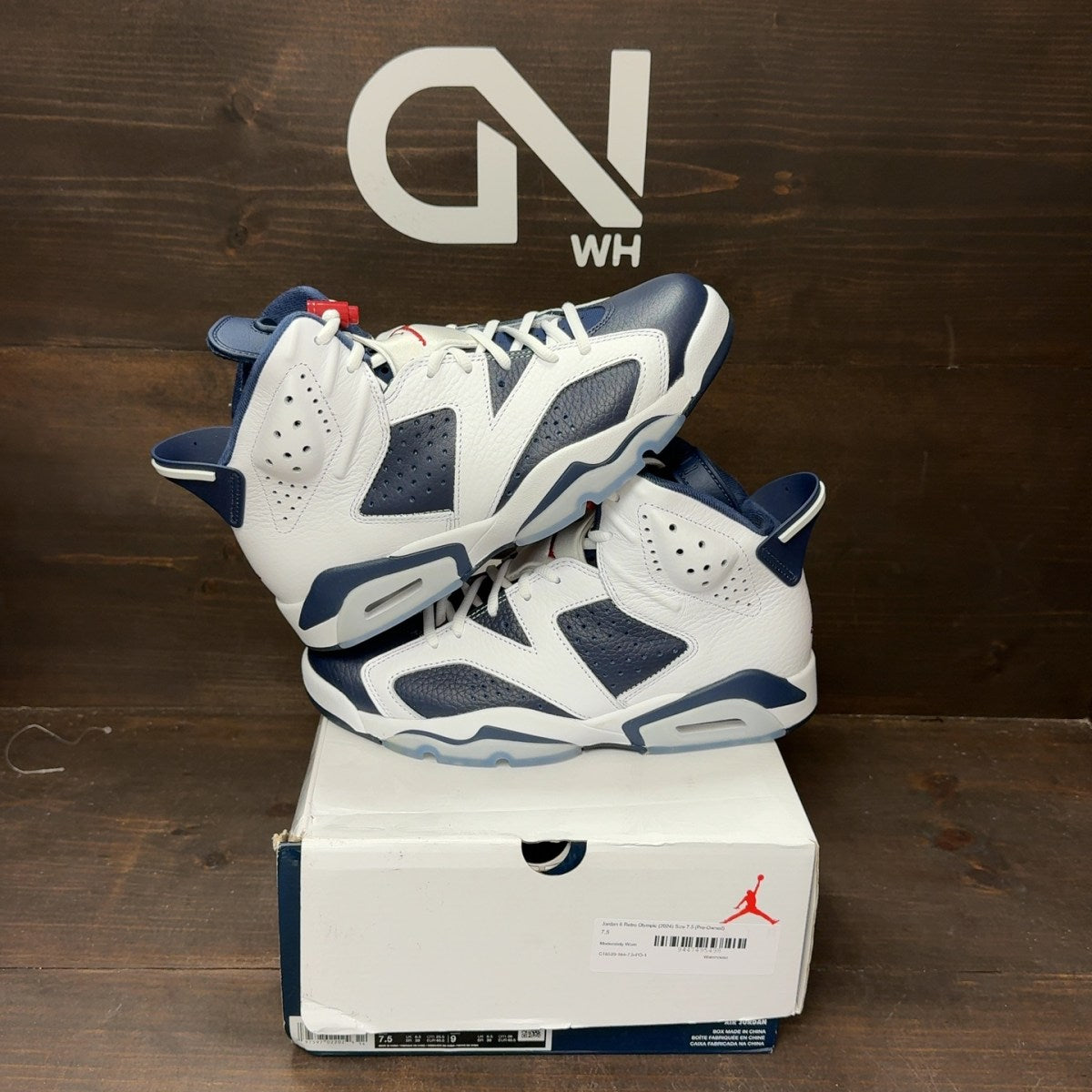 Jordan 6 Retro Olympic (2024) - Image 1