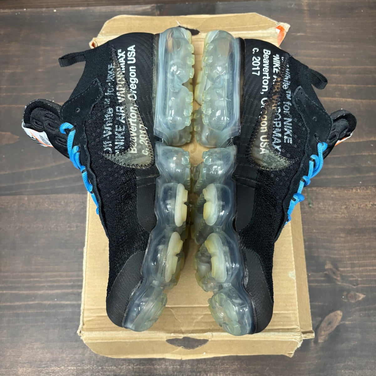 Nike Air VaporMax Off-White Black (2018) - Image 4