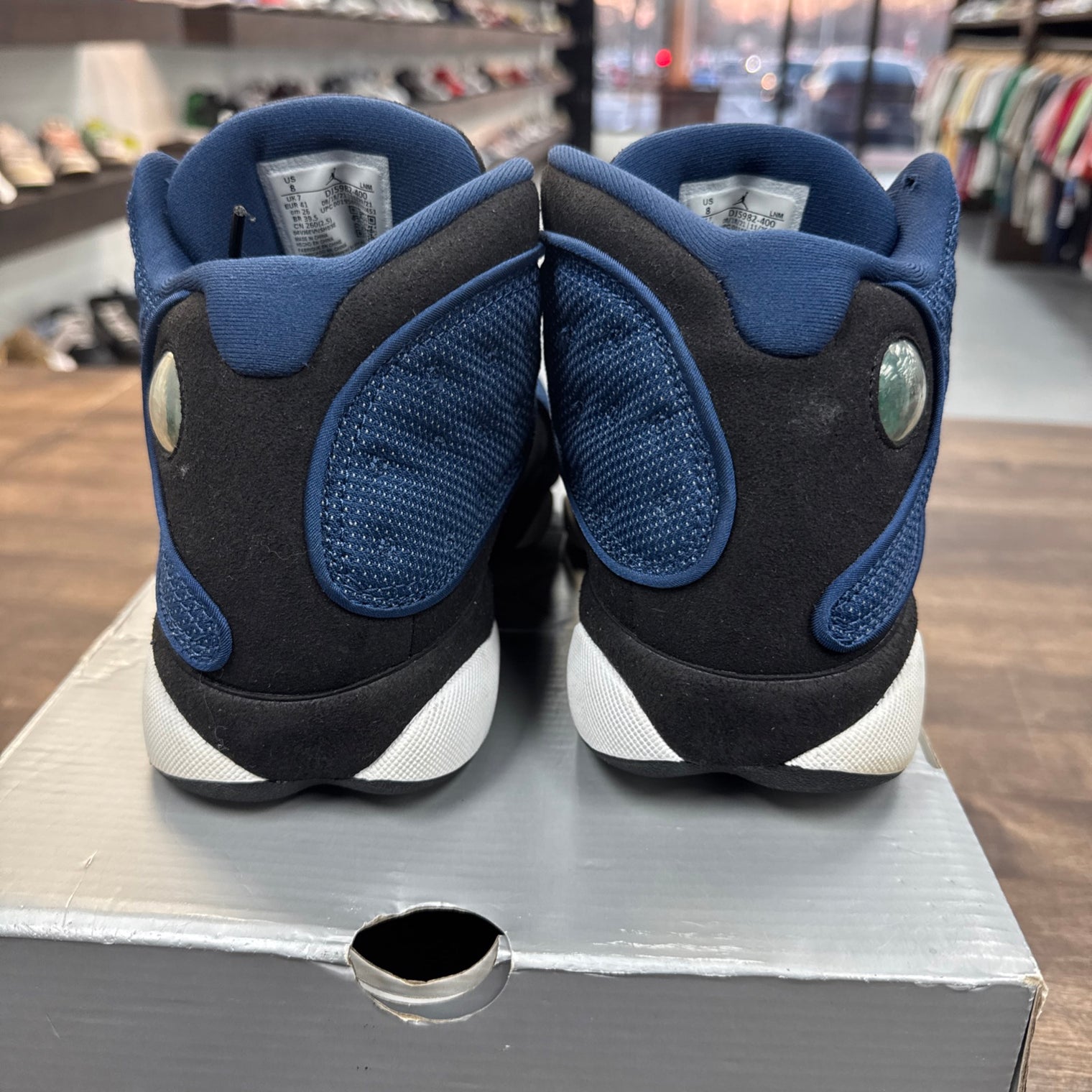 Brave Blue Jordan 13 (USED)