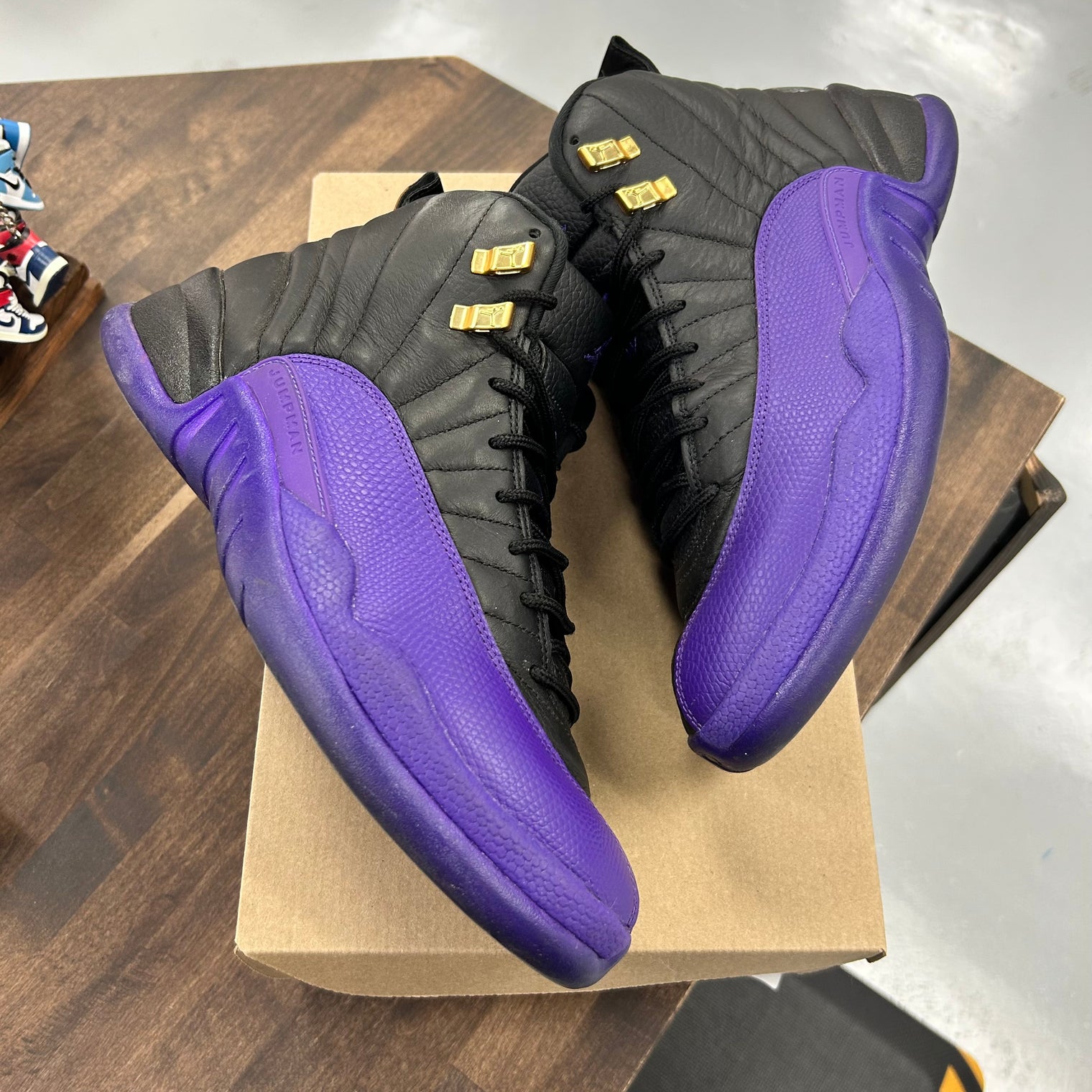 Field Purple Jordan 12 (USED, No Box)