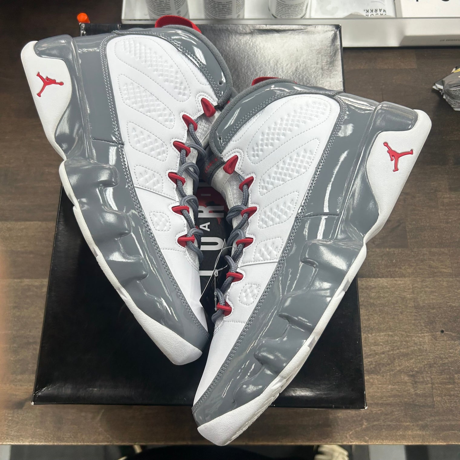 Fire Red Jordan 9 (USED)