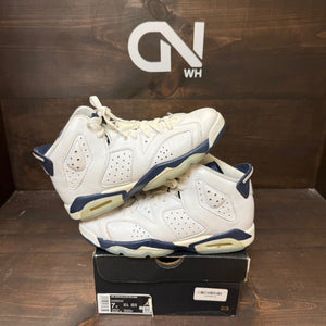 Jordan 6 Retro Midnight Navy (2022) (GS) - Image 1