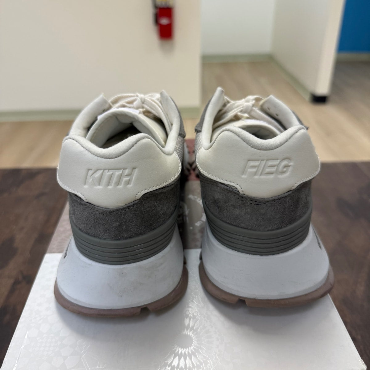 New Balance RC 1300 Kith 10th Anniversary Elephant Skin Grey - Image 3