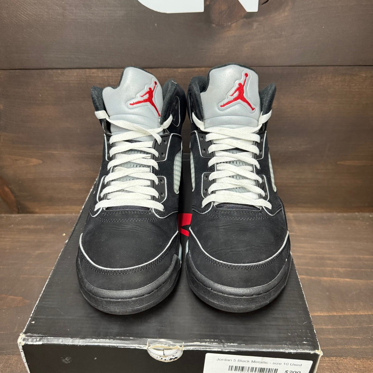 Jordan 5 Retro OG Black Metallic Reimagined - Image 4