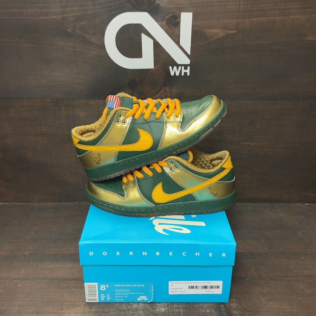 Nike SB Dunk Low Doernbecher (2018) Size 8.5 (Pre-Owned) - front