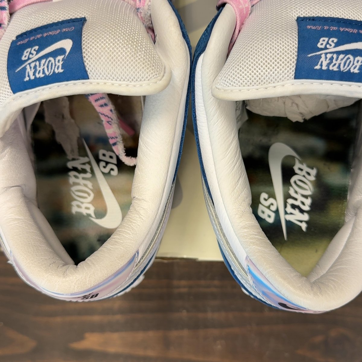 Nike SB Dunk Low Born X Raised One Block At A Time Size 12 (Pre-Owned) - aux