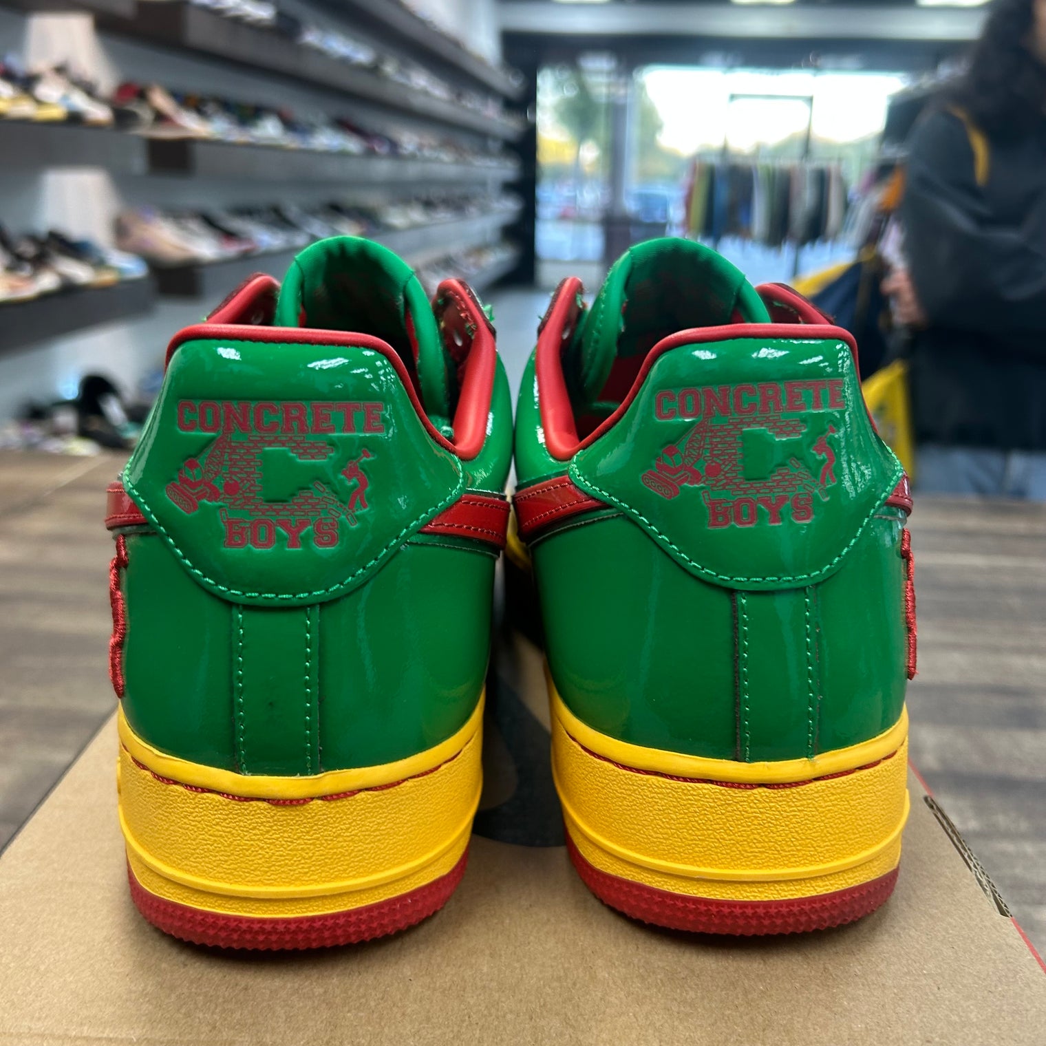 Concrete Boys Lil Yachty Lucky Green Air Force 1 Low (Lightly Worn)
