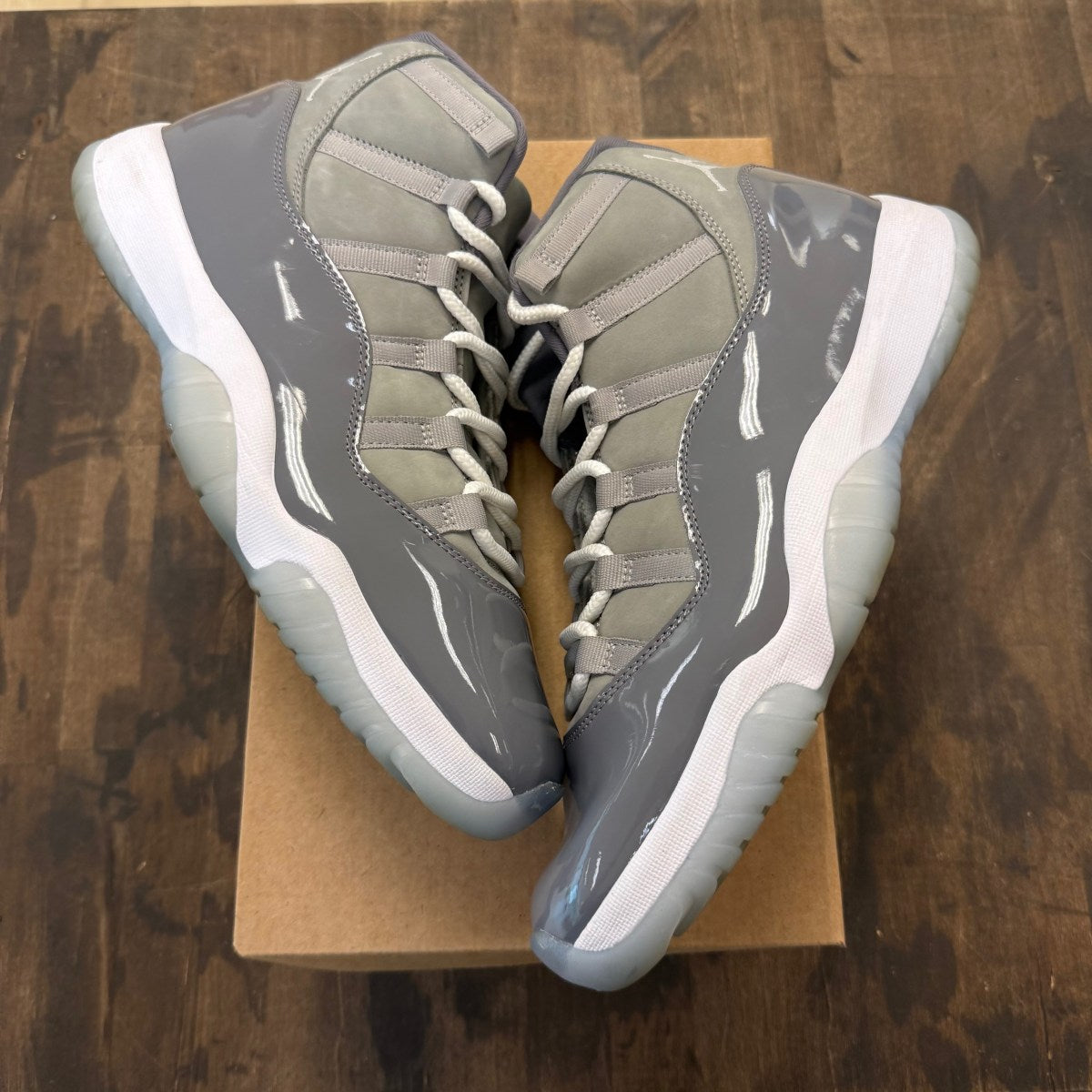 Jordan 11 Retro Cool Grey (2021) Size 12 (Pre-Owned) - Image 1