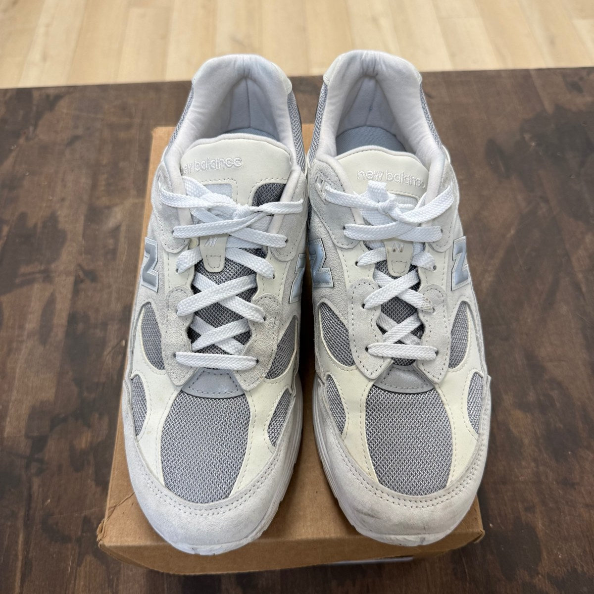 New Balance 992 MiUSA White Reflection Size 11.5 (Pre-Owned) - Image 2