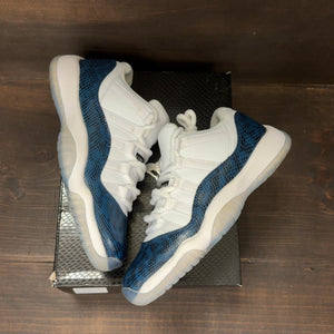 Jordan 11 Retro Low Snake Navy (2019) (GS) - Image 2