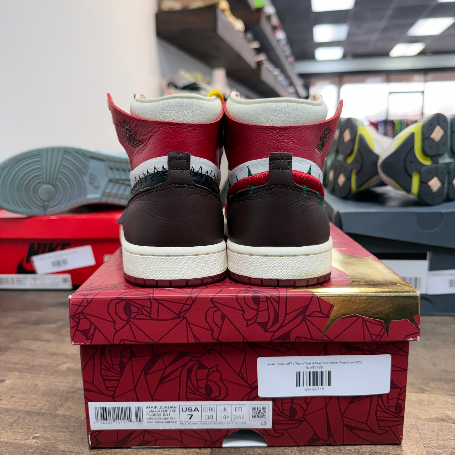 Jordan 1 High CMFT 2 Teyana Taylor A Rose From Harlem (Women's) (USED)