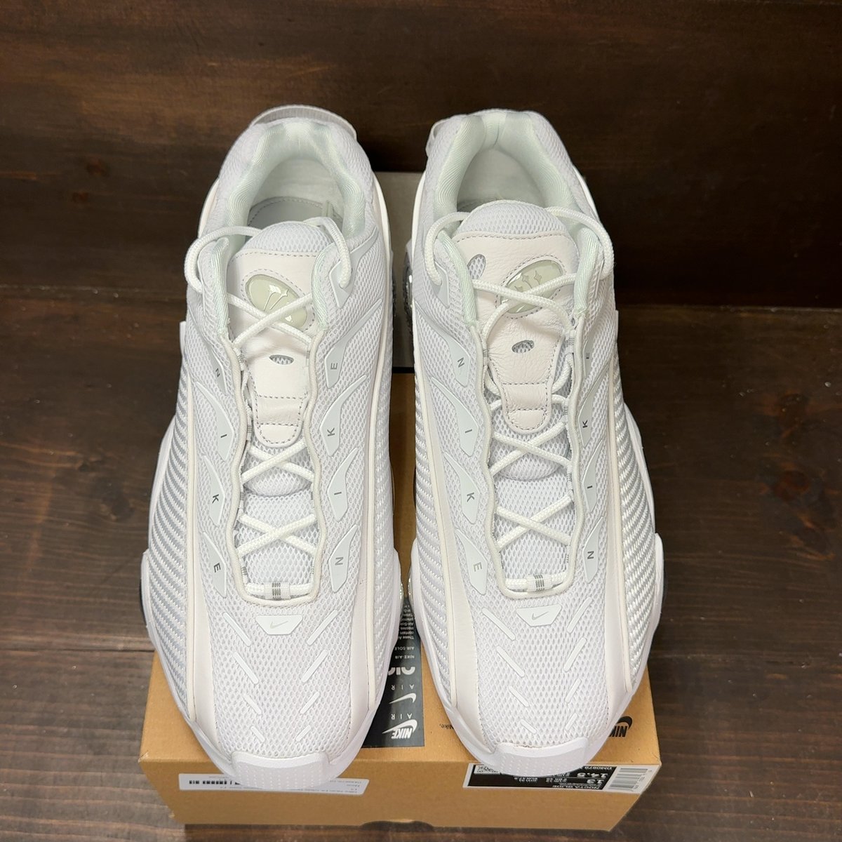 Nike NOCTA Glide Drake White Chrome Size 13 - tag