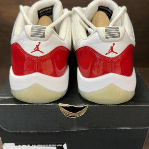Jordan 11 Retro Low Cherry (2016) Size 10.5 (Pre-Owned) - aux