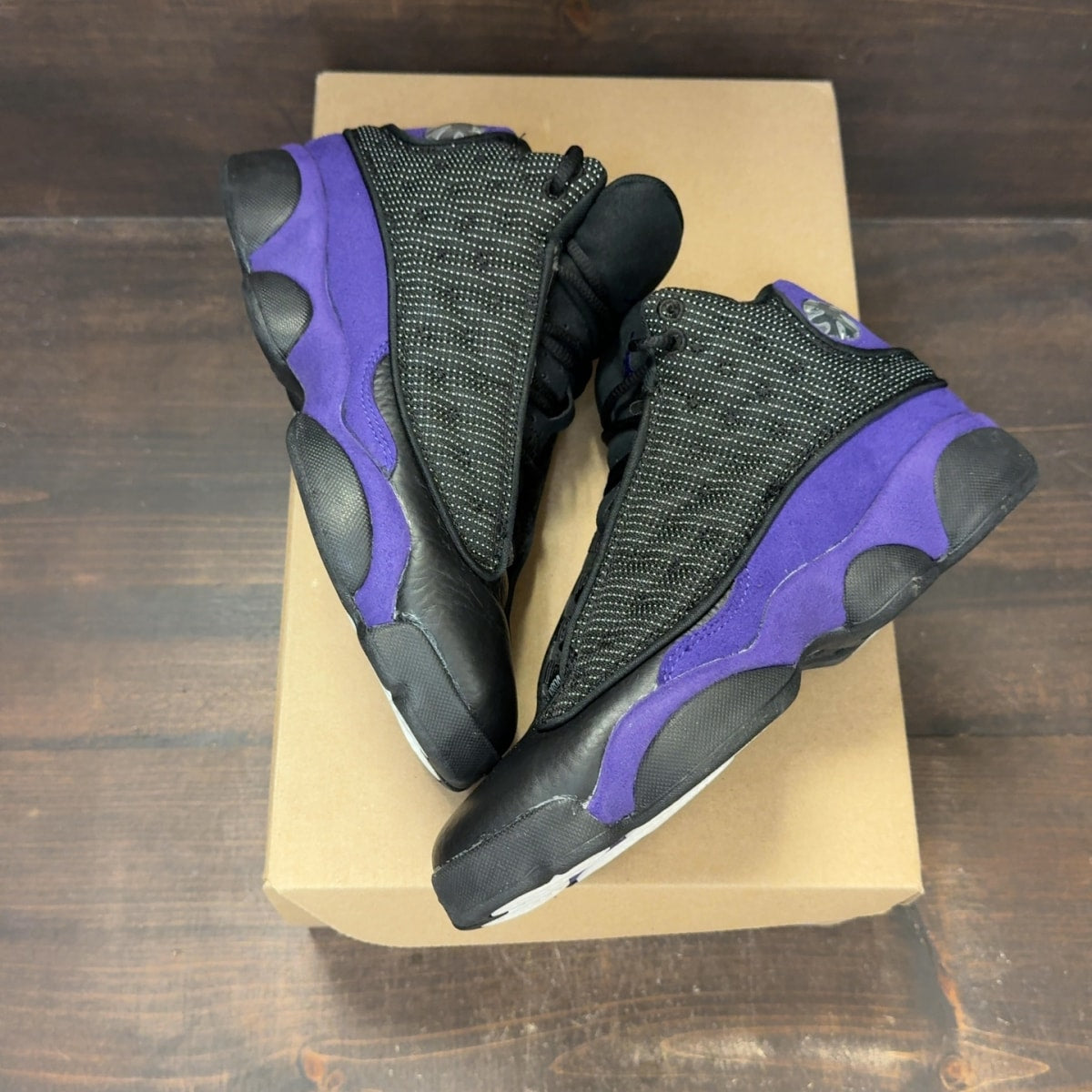Jordan 13 Retro Court Purple (GS) Size 5.5Y (Pre-Owned) - Image 2