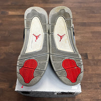Winterized Jordan 4 Retro (USED,NO BOX TOP)