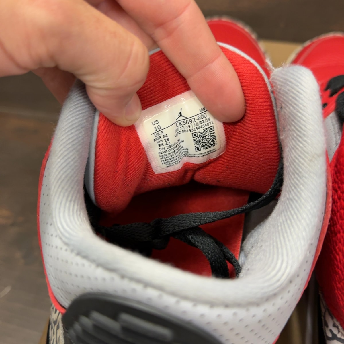 Jordan 3 Retro SE Unite Size 10 (Pre-Owned) - Image 7