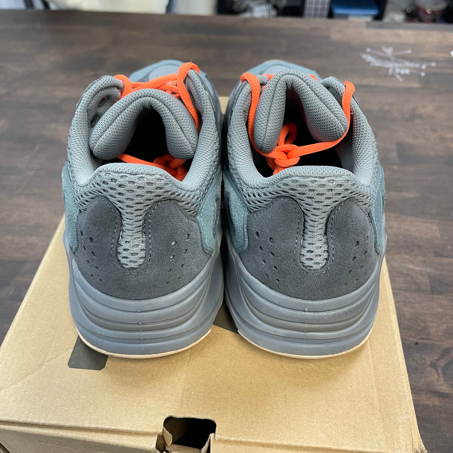 Teal Blue Yeezy 700 (USED)