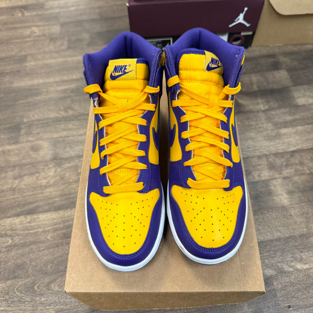 Lakers Dunk High (USED, No Box)