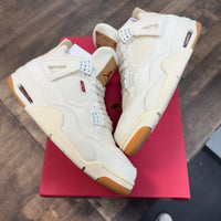 Levi's White Jordan 4 (Levi's Tag) (USED)