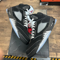 Black Metallic Jordan 5 (2025) (Lightly Worn)