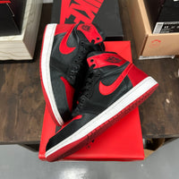 Satin Bred Jordan 1 High (W) (USED)