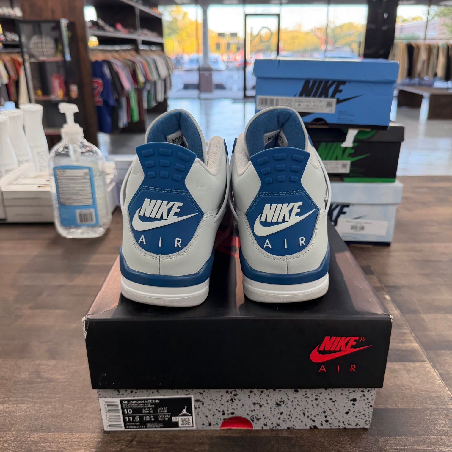 Military Blue Jordan 4 Retro (USED)