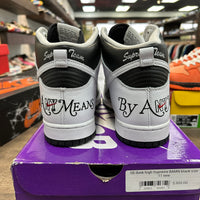 Supreme By Any Means Black Nike SB Dunk High (USED)