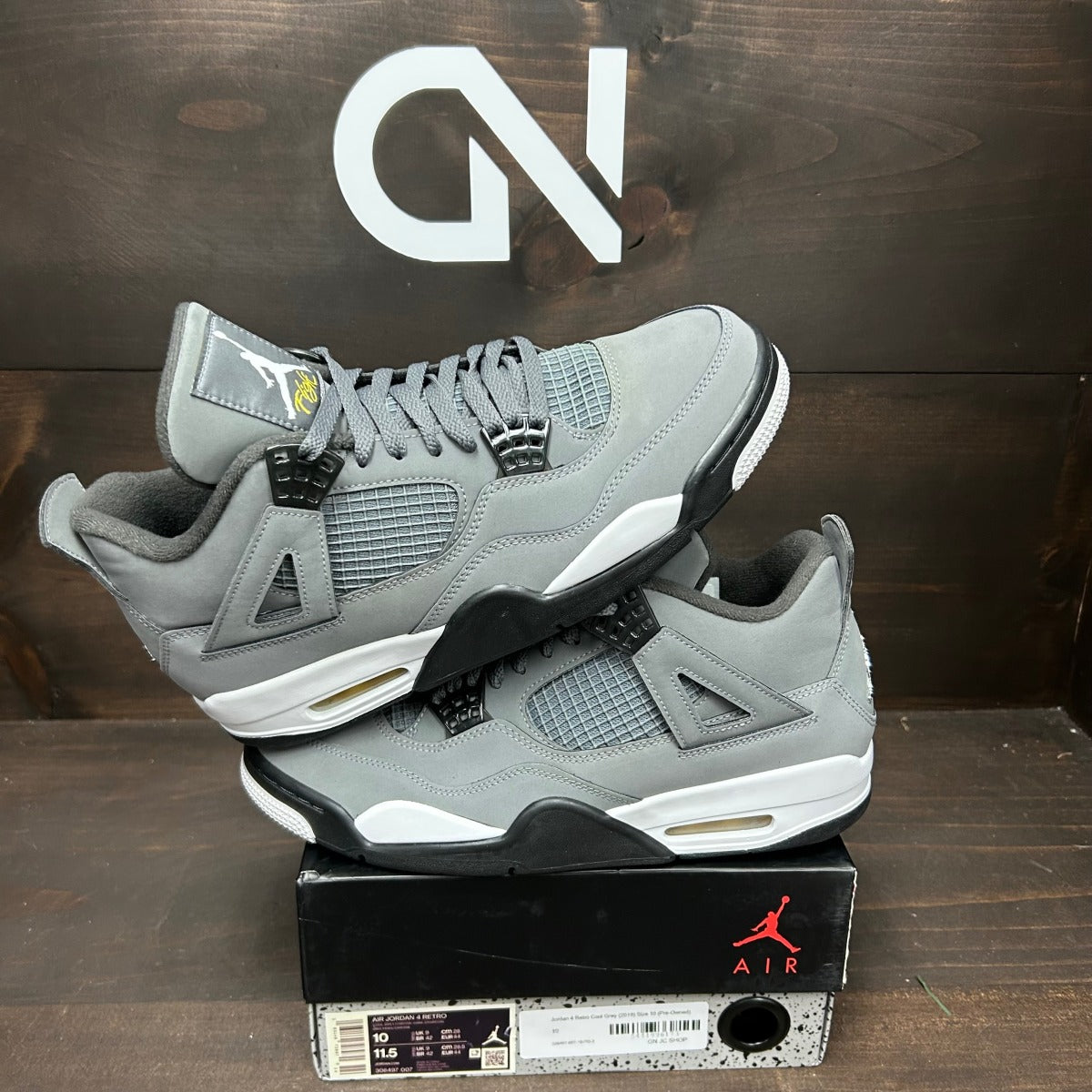 Jordan 4 Retro Cool Grey (2019) - Image 1