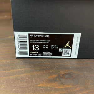 Jordan 1 Mid Linen - Image 8