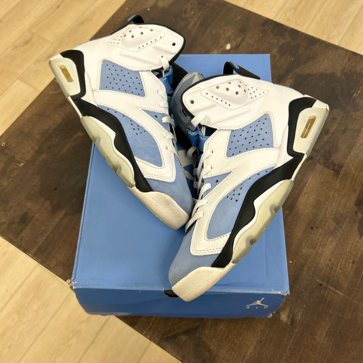 Jordan 6 Retro UNC White - Image 1