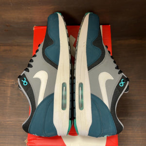Nike Air Max 1 Black Mid Turquoise Size 12 (Pre-Owned) - Image 6