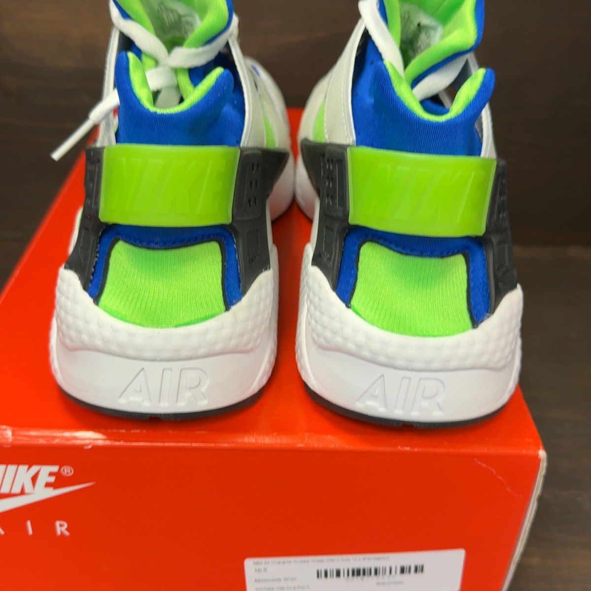 Nike Air Huarache Scream Green (2021) - Image 5