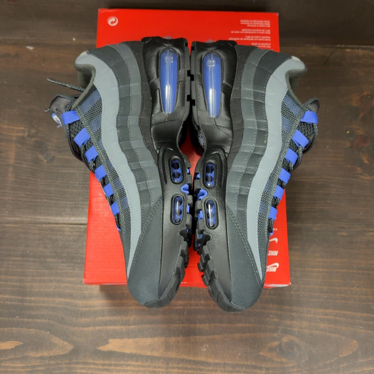 Nike Air Max 95 OG Big Bubble Black Sapphire - Image 4